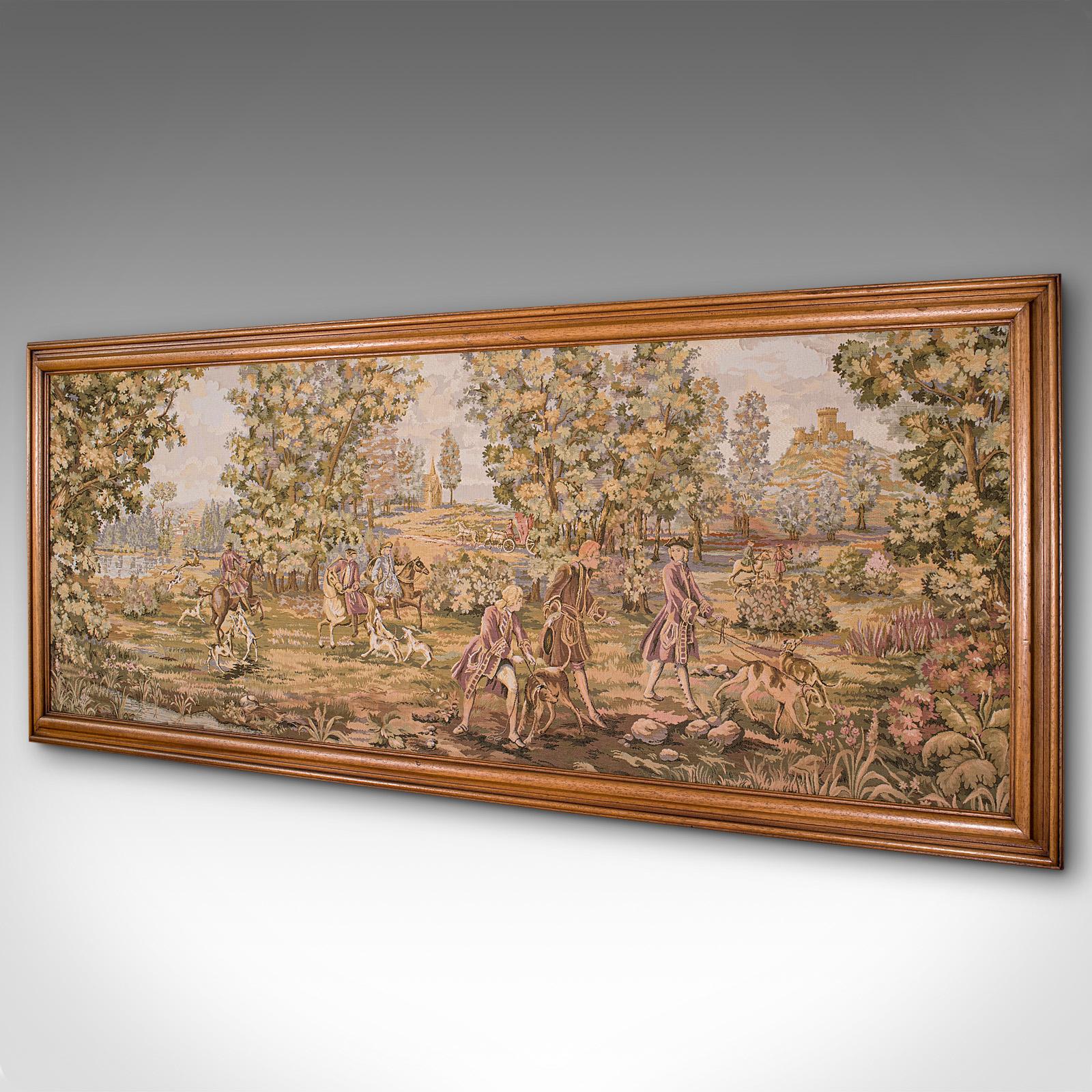 large antique tapestry