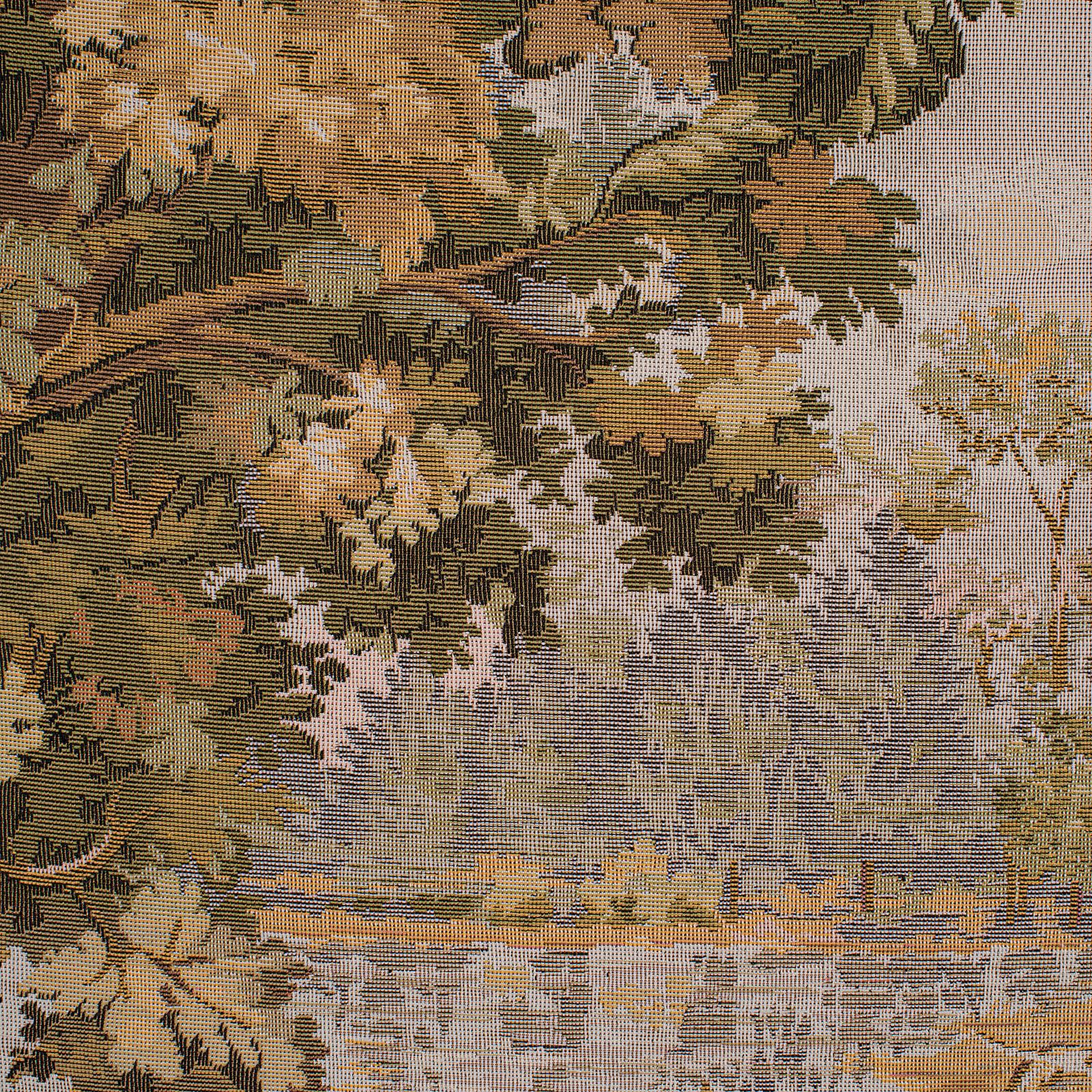 Large Antique Panoramic Tapestry, French, Needlepoint, Decorative Panel, c.1910 3