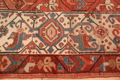 Large Antique Persian Bakshaish Rug. Size: 13 ft x 18 ft 2 in (3.96 m x 5.54 m)