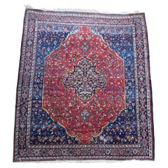 Large Antique Persian Baktyari- Elegant tribal Carpet