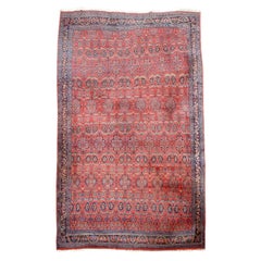 Large Antique Persian Bidjar Rug, Early 20th Century