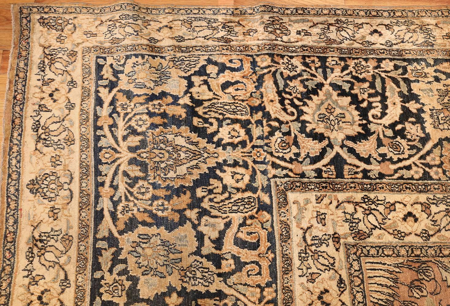 Beautiful Large Decorative Antique Persian Khorassan Carpet, Country of Origin: Persia, Circa Date: 1900 - Size: 11 ft 10 in x 18 ft 7 in (3.61 m x 5.66 m).