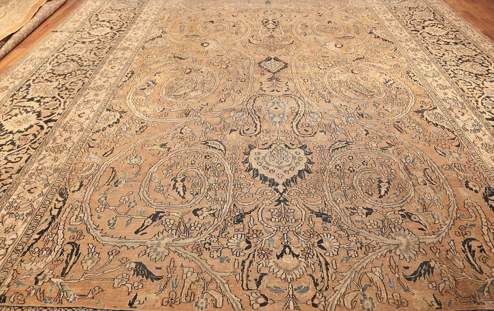 Antique Persian Khorassan Carpet. 11 ft 10 in x 18 ft 7 in For Sale 3