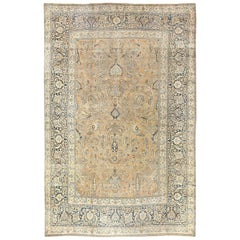 Tapis persan ancien du Khorassan. 11 pieds 10 pouces x 18 pieds 7 pouces