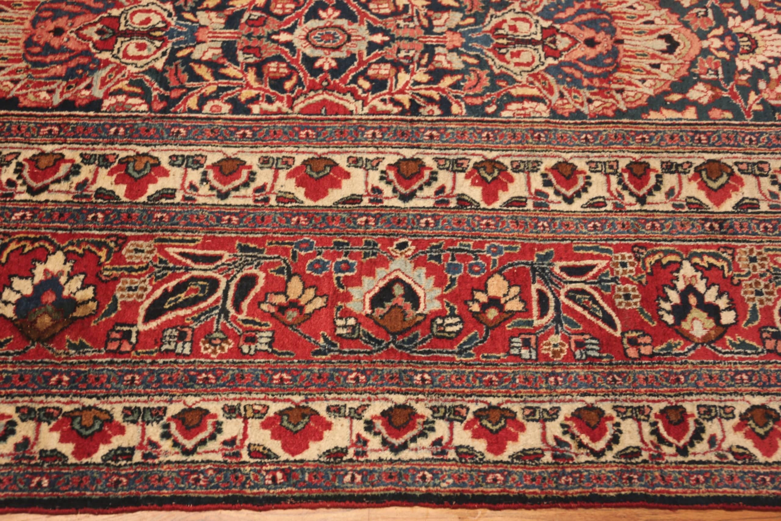 Large Antique Persian Khorassan Rug, Country of origin, Persia, Circa date: 1920. Size: 11 ft 10 in x 17 ft (3.61 m x 5.18 m)
 