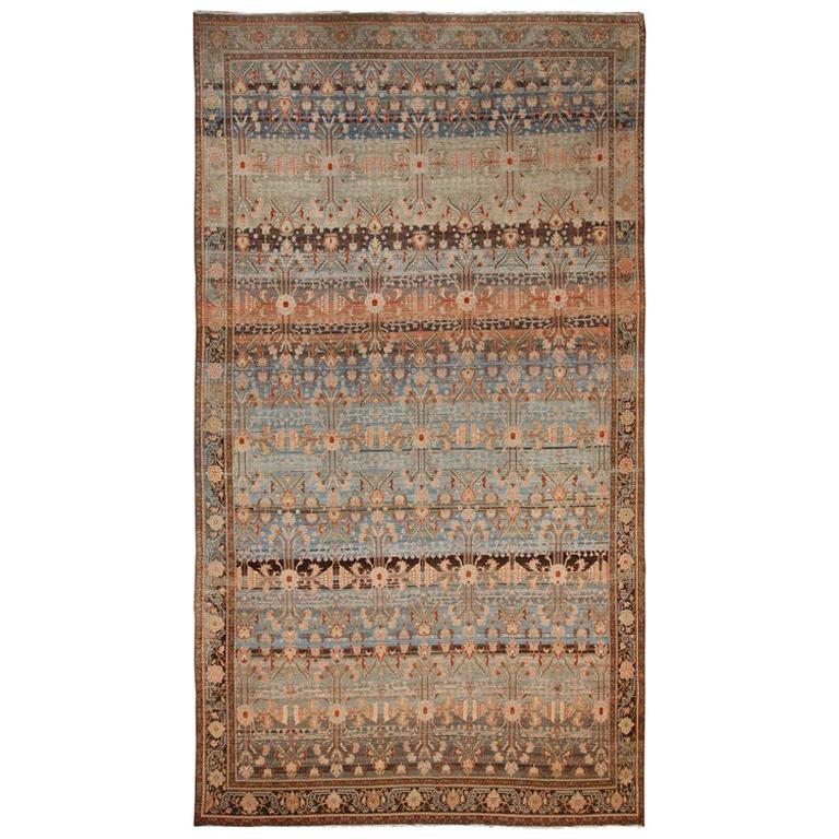 Antique Persian Malayer Rug. Size: 11 ft 6 in x 20 ft 2 in For Sale