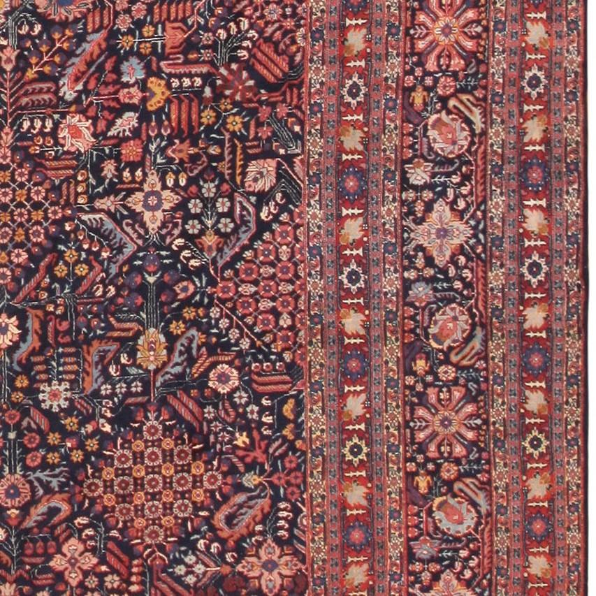 Nazmiyal Collection Large Antique Persian Senneh Area Rug, Country of Origin: Persia, Circa date: 1930. Size: 13 ft x 17 ft 8 in (3.96 m x 5.38 m)


