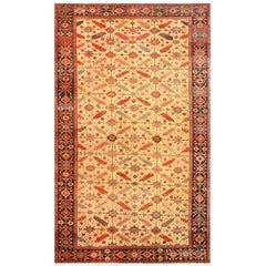 Grande tappeto antico persiano Serapi. 11 ft 4 in x 19 ft 3 in