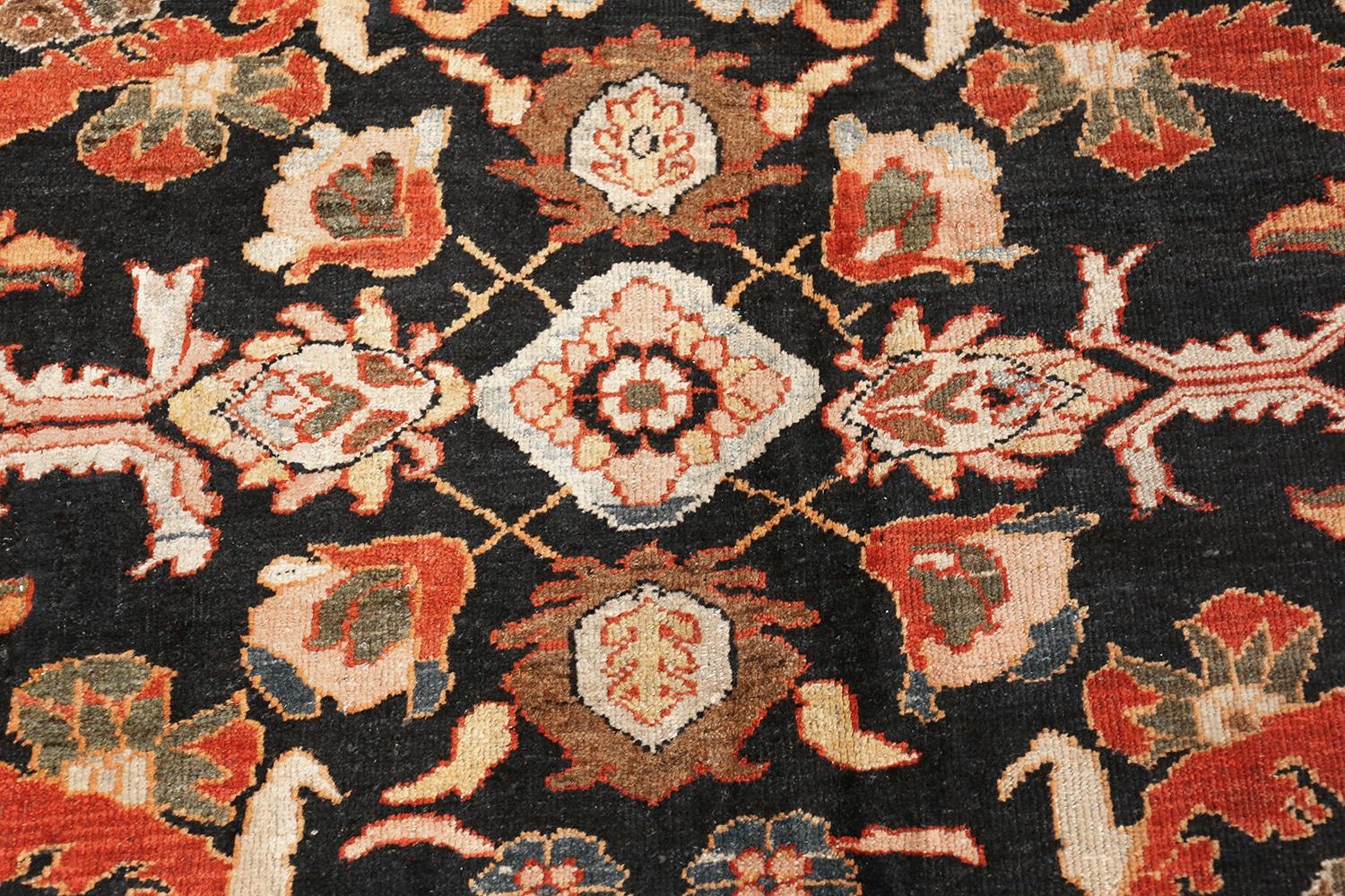 Wool Antique Persian Sultanabad Rug. 12 ft x 19 ft 2 in  For Sale