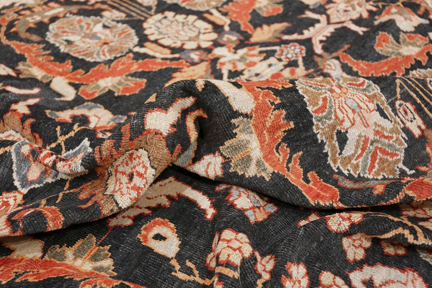 Antiker persischer Sultanabad-Teppich aus Sultanabad. 12 ft x 19 ft 2 in  (Wolle) im Angebot