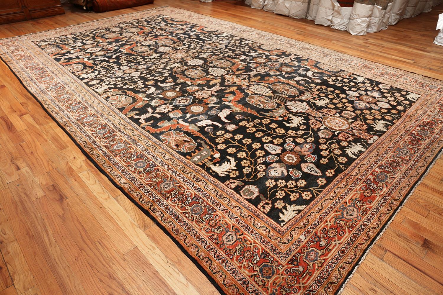 Antiker persischer Sultanabad-Teppich aus Sultanabad. 12 ft x 19 ft 2 in  im Angebot 2