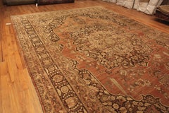 Antique Persian Tabriz Area Rug. 12 ft 6 in x 18 ft 3 in