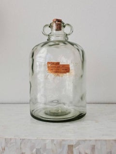Large Antique Pharmaceutical Codeine Apothecary Jar