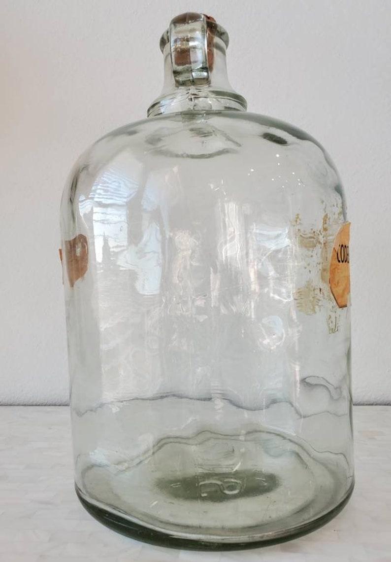 20th Century Large Antique Pharmaceutical Codeine Apothecary Jar For Sale