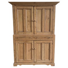 Large Antique Pine Cupboard