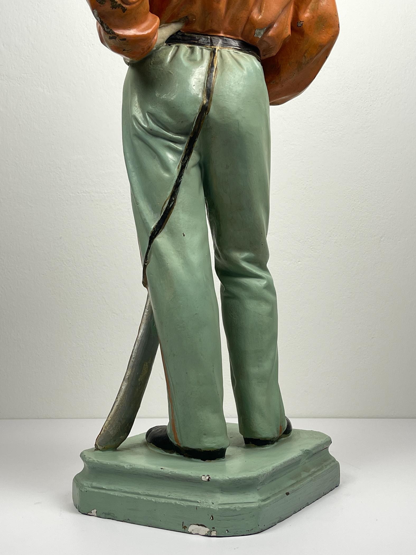 Gran escultura antigua de escayola Giuseppe Garibaldi, Italia, años 1910-1920 en venta 8