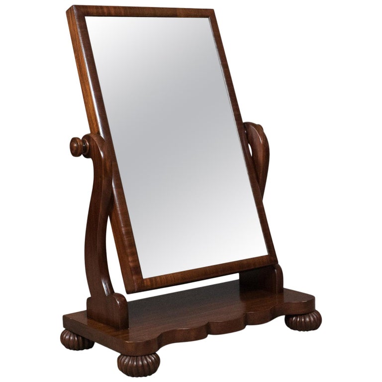 Miroir De Coiffeuse Vintage Style Camée Victorien - Occasion, Décoration Rétro