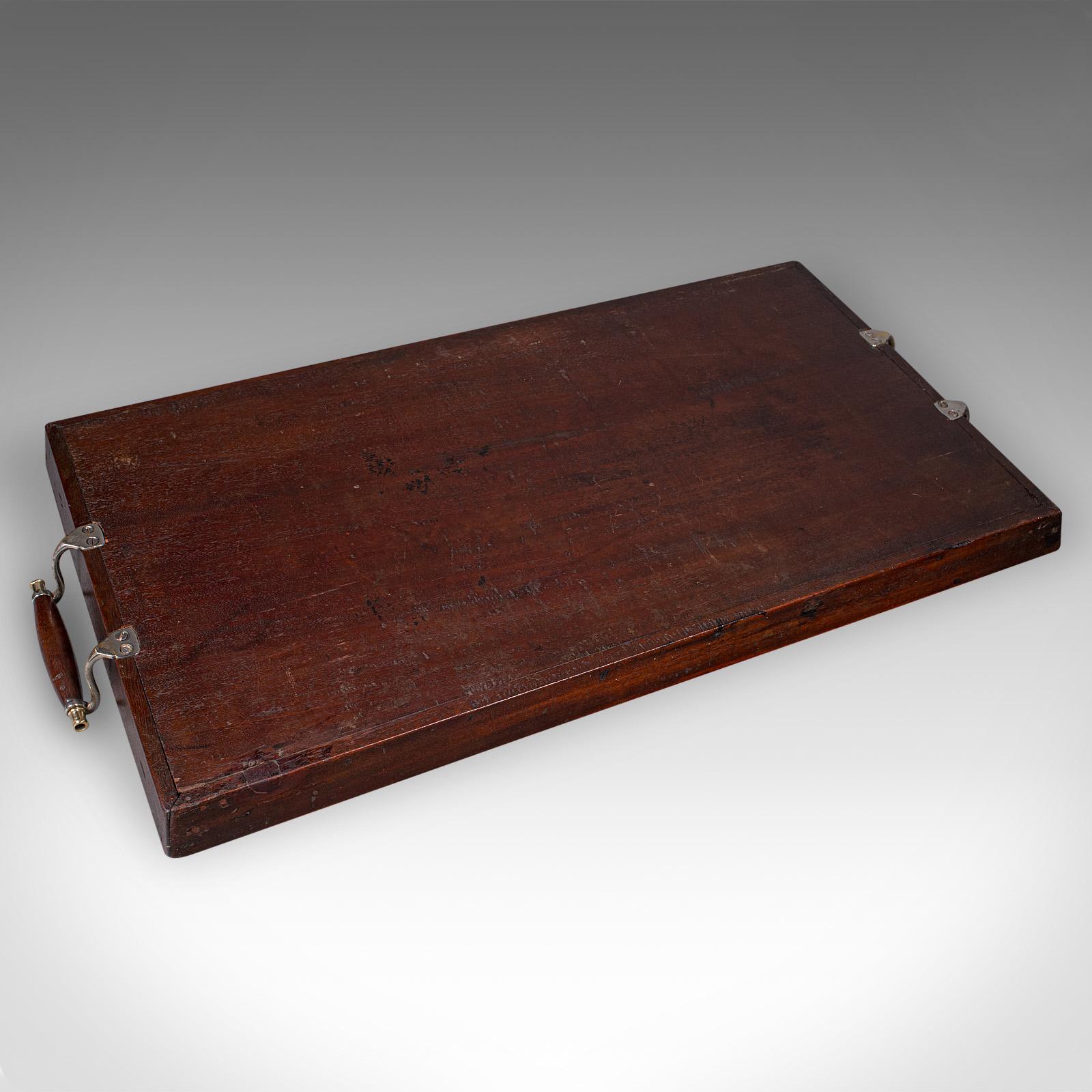 Large Antique Presentation Tray, English, Afternoon Tea, Server, Edwardian, 1910 For Sale 4
