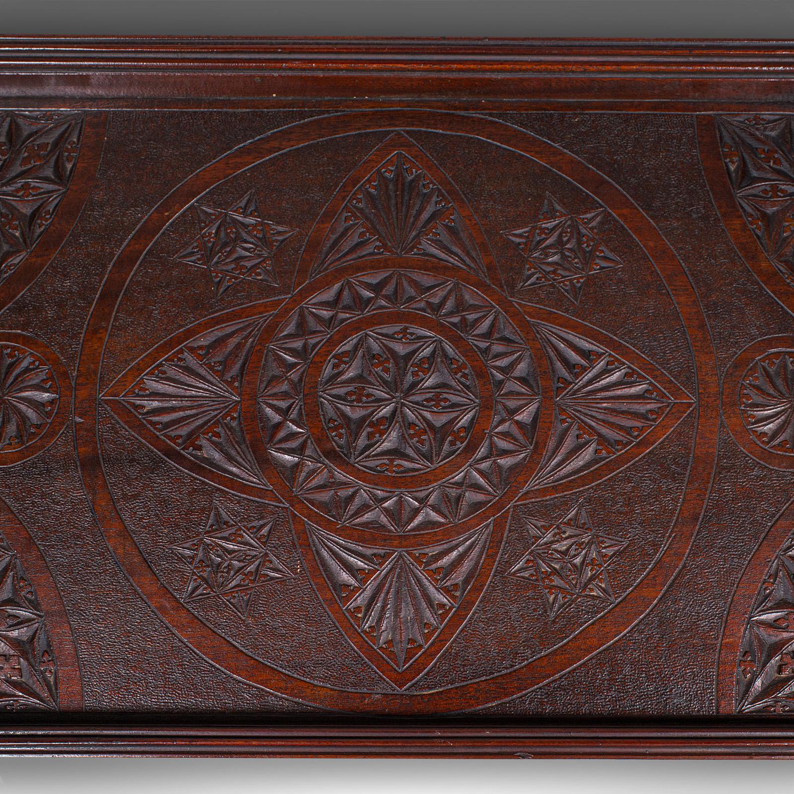 Large Antique Presentation Tray, English, Afternoon Tea, Server, Edwardian, 1910 For Sale 1