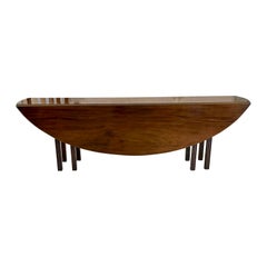 Large Antique Quality Mahogany Wakes Table