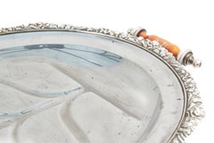Large Antique Quality Silver Plated Meat Tray