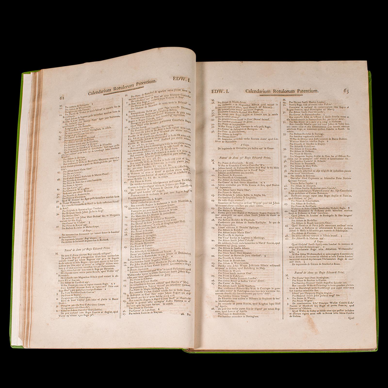 Papier Grand livre de référence ancien, enregistré par le Parlement, langage latin, géorgien en vente