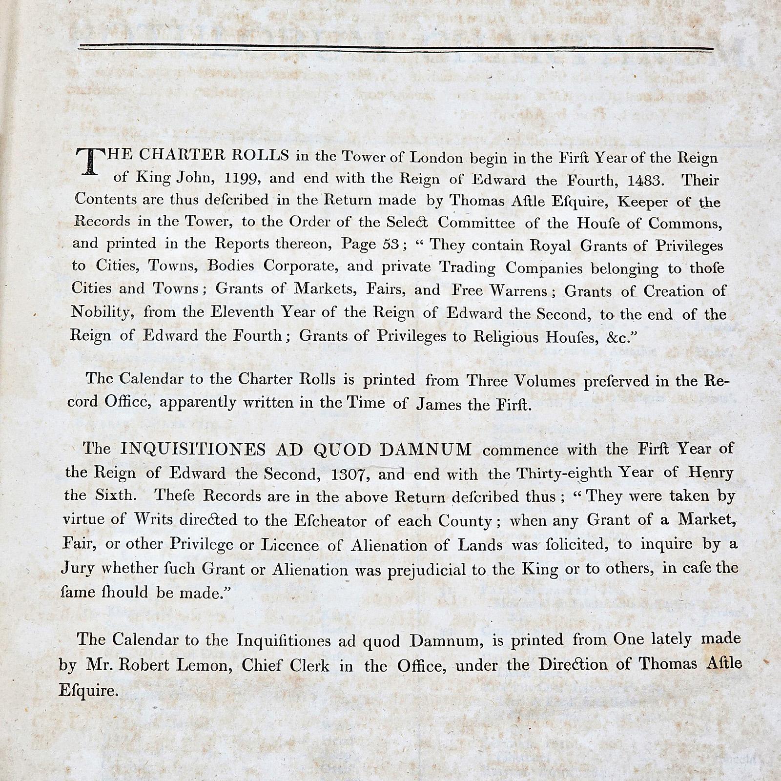 Grand livre de référence ancien, dossier public, latin, House of Commons, géorgien Bon état - En vente à Hele, Devon, GB