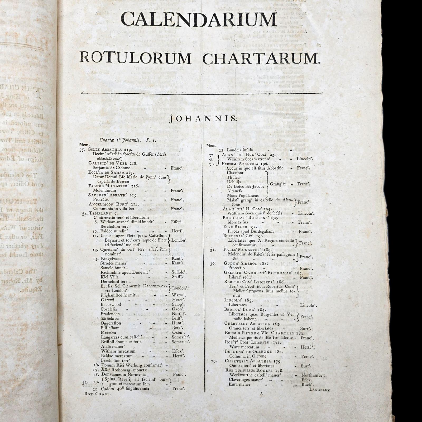 XIXe siècle Grand livre de référence ancien, dossier public, latin, House of Commons, géorgien en vente