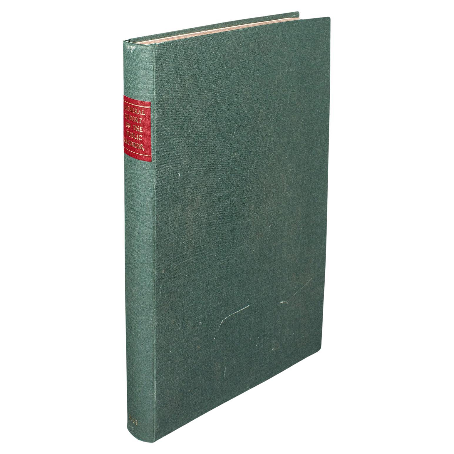 Grand livre de référence antique, archives publiques, anglais, Parlement, William IV en vente