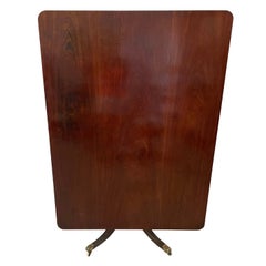 Large Antique Regency Outstanding Quality Figured Mahogany Dining Table