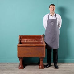 Large Antique Salt Glazed Laundry Basin