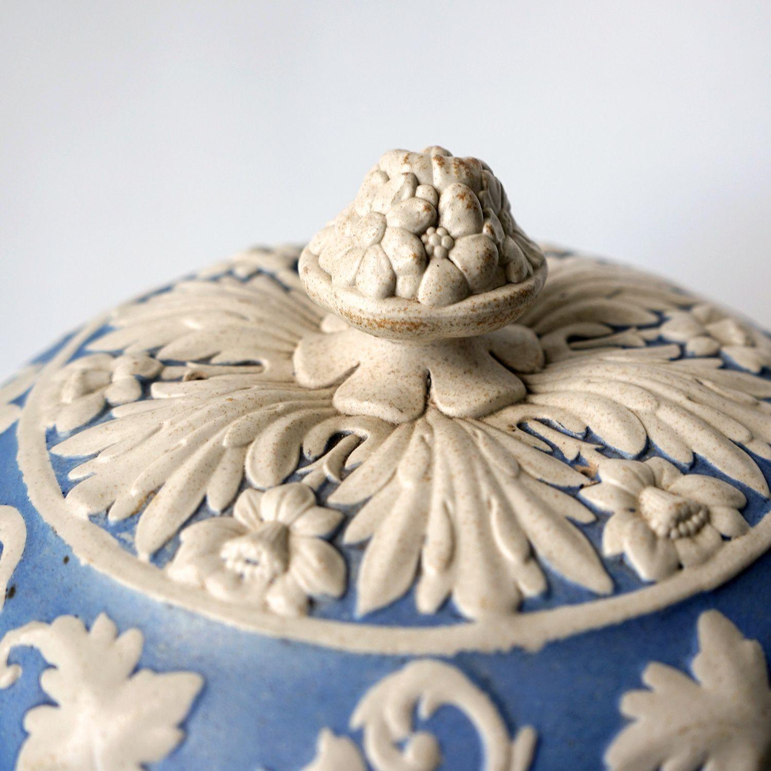 British Large Antique Salt Glazed Stoneware Cheese Dome, 19th Century