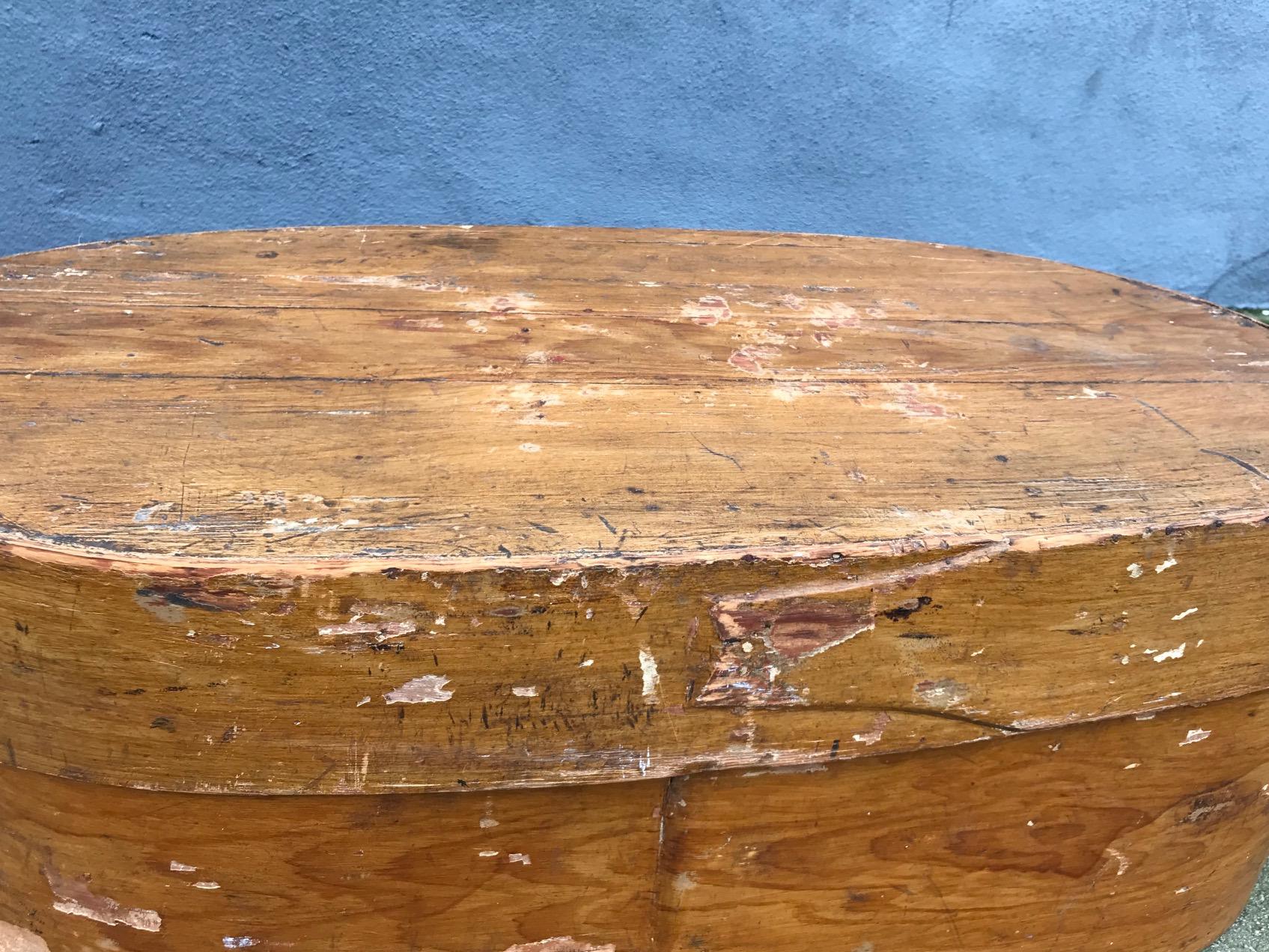 Art pot à épices Grande boîte ancienne Shaker:: coffre en bois de rose:: 19ème siècle Scandinavie en vente