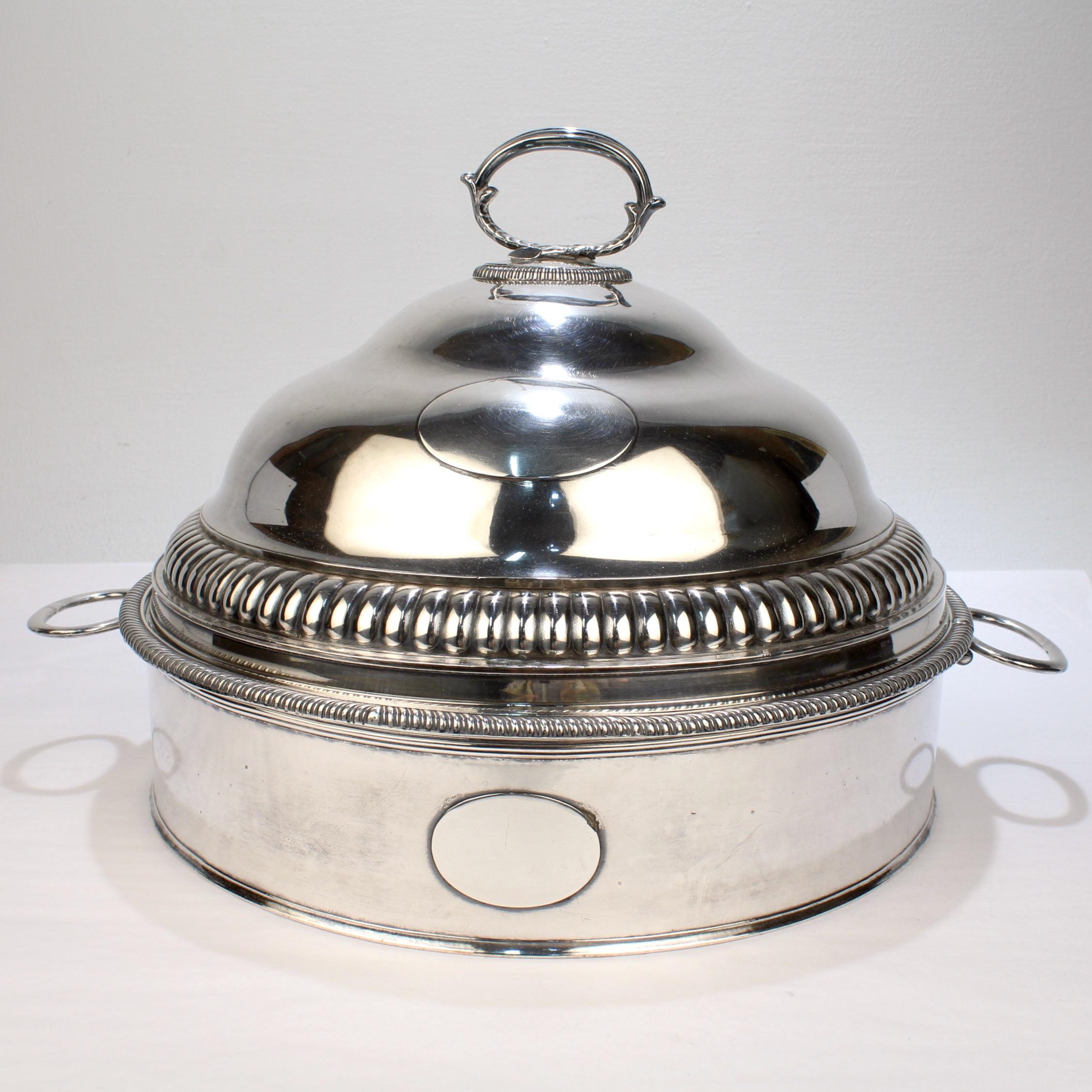 serving platter with dome cover