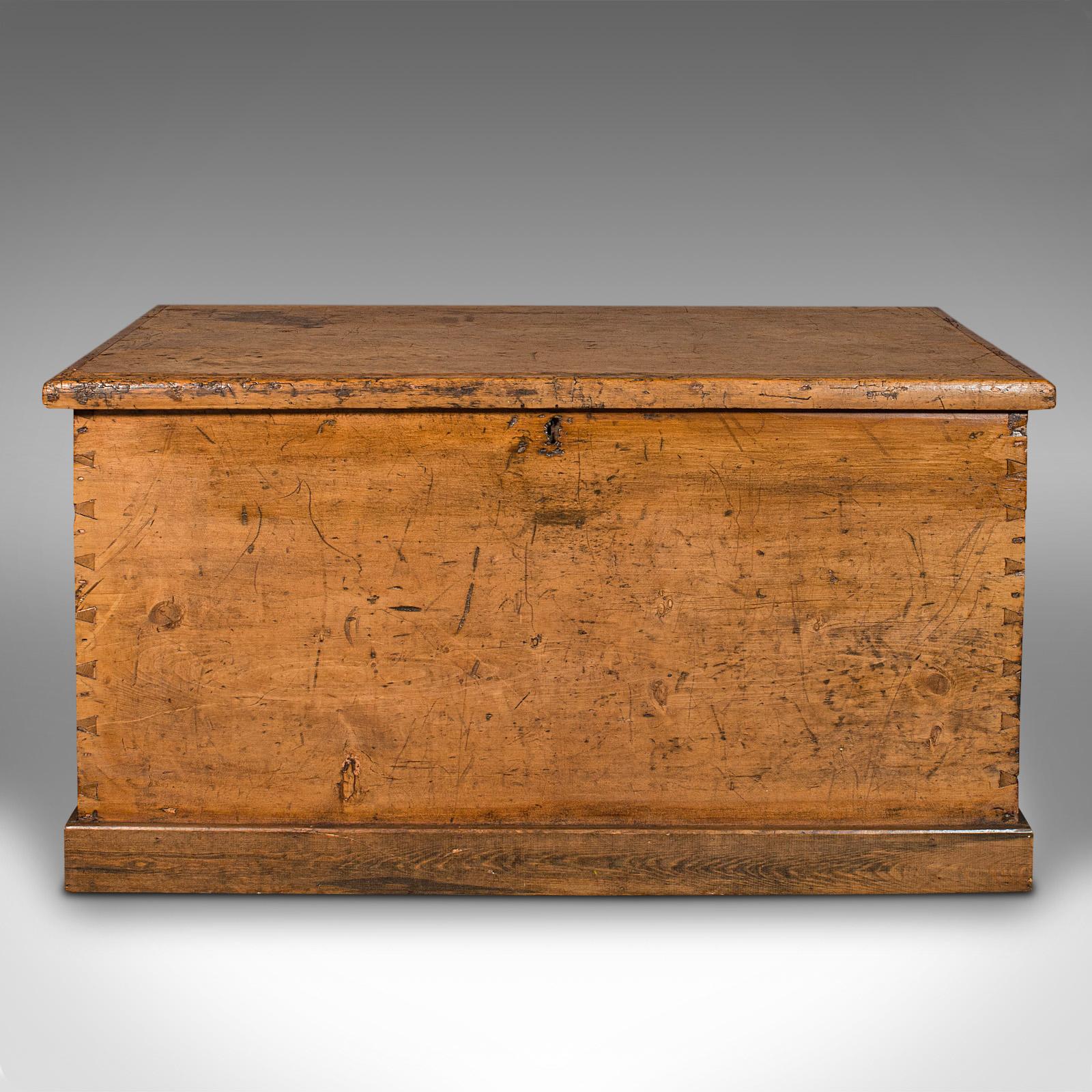 antique linen chest