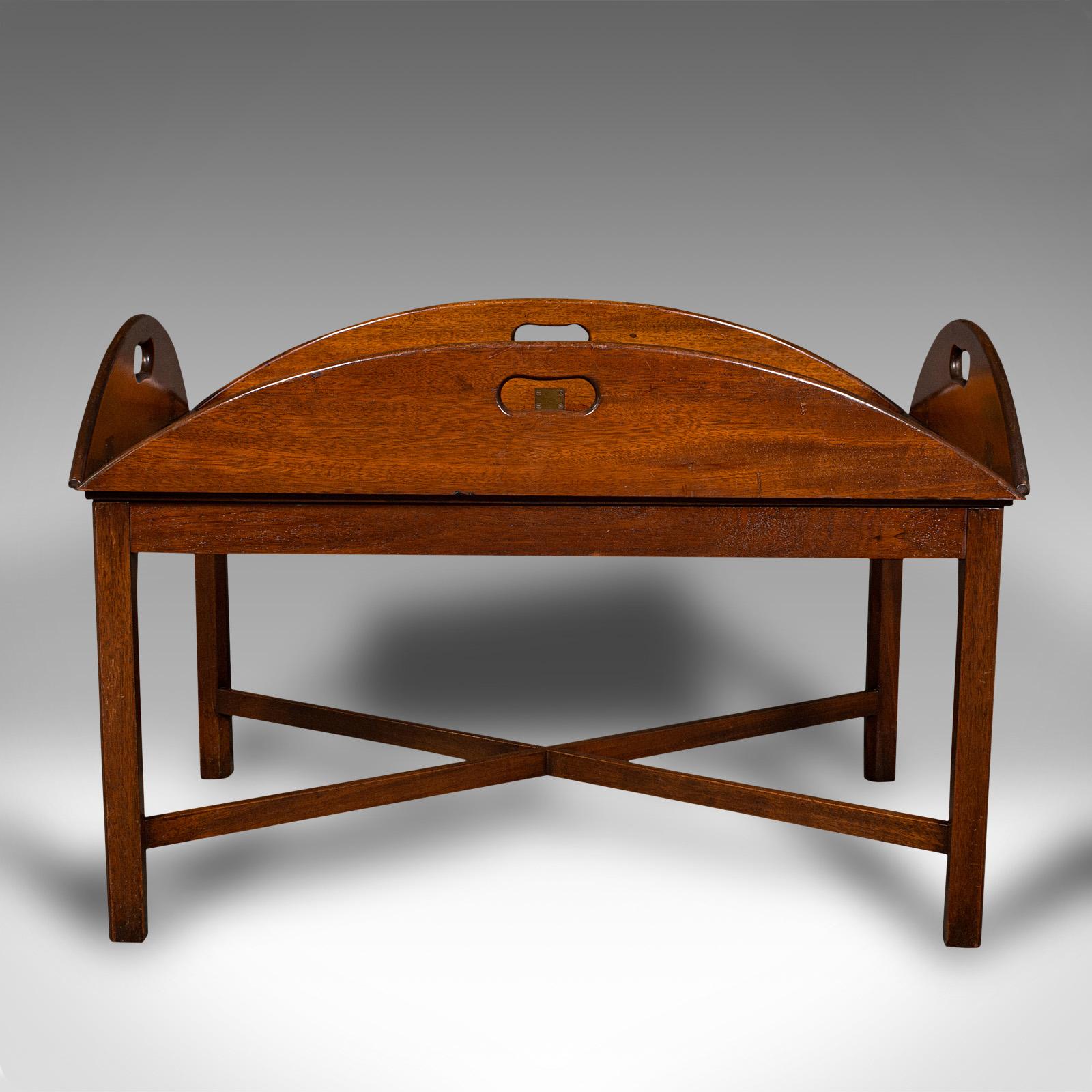 Large Antique Ship's Serving Table, English, Butler's Stand, Edwardian, C.1910 1