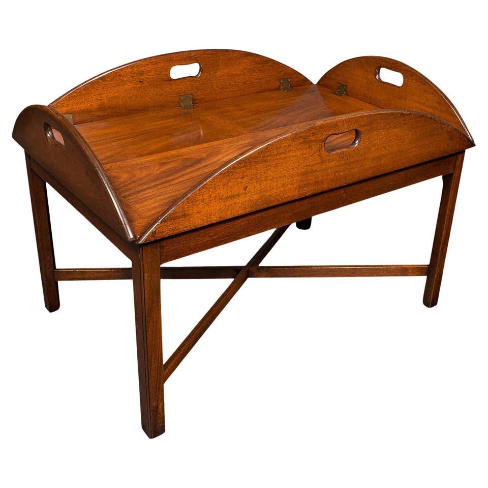 Butler's Tray Table Mahogany at 1stDibs
