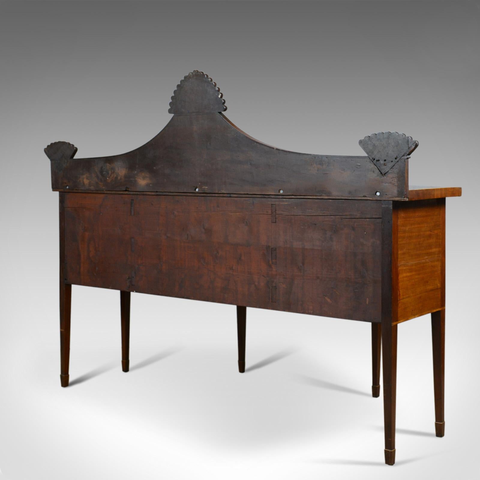 18th Century Large Antique Sideboard, English, Late Georgian, Server, Mahogany, circa 1800