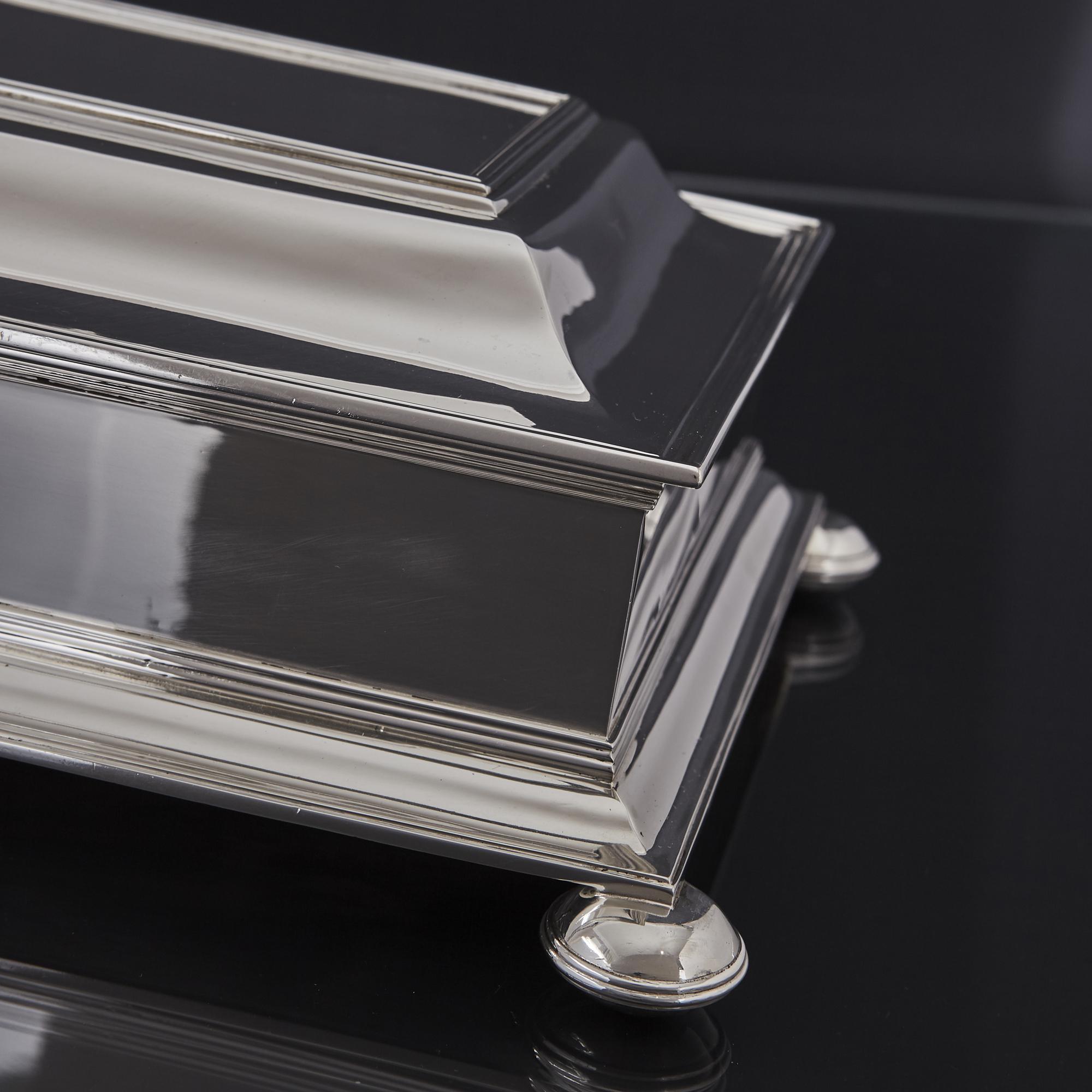 large silver box