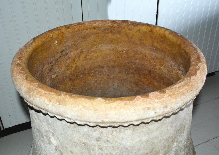 Large Antique Spanish Olive Storage Jar For Sale at 1stDibs antique