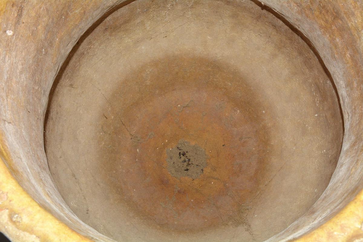 Großes antikes spanisches JAR zur Aufbewahrung von Oliven (Terrakotta) im Angebot
