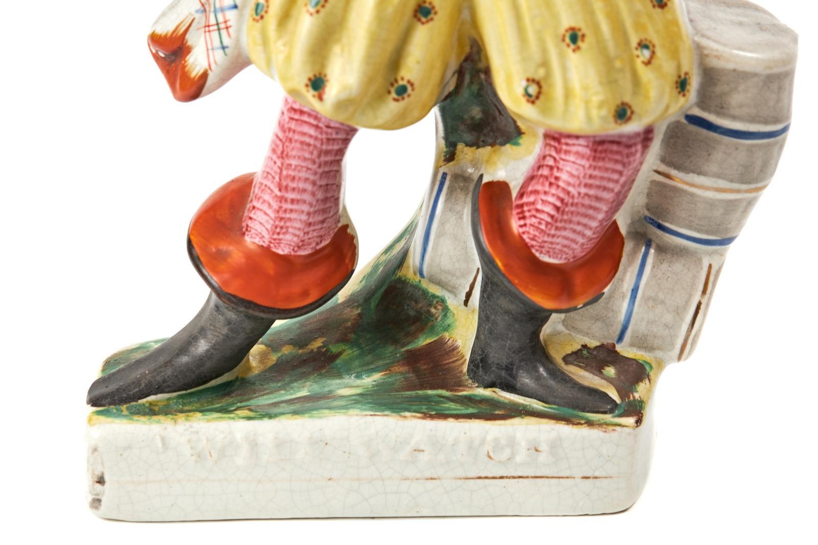 Large Antique Staffordshire Figure For Sale 1