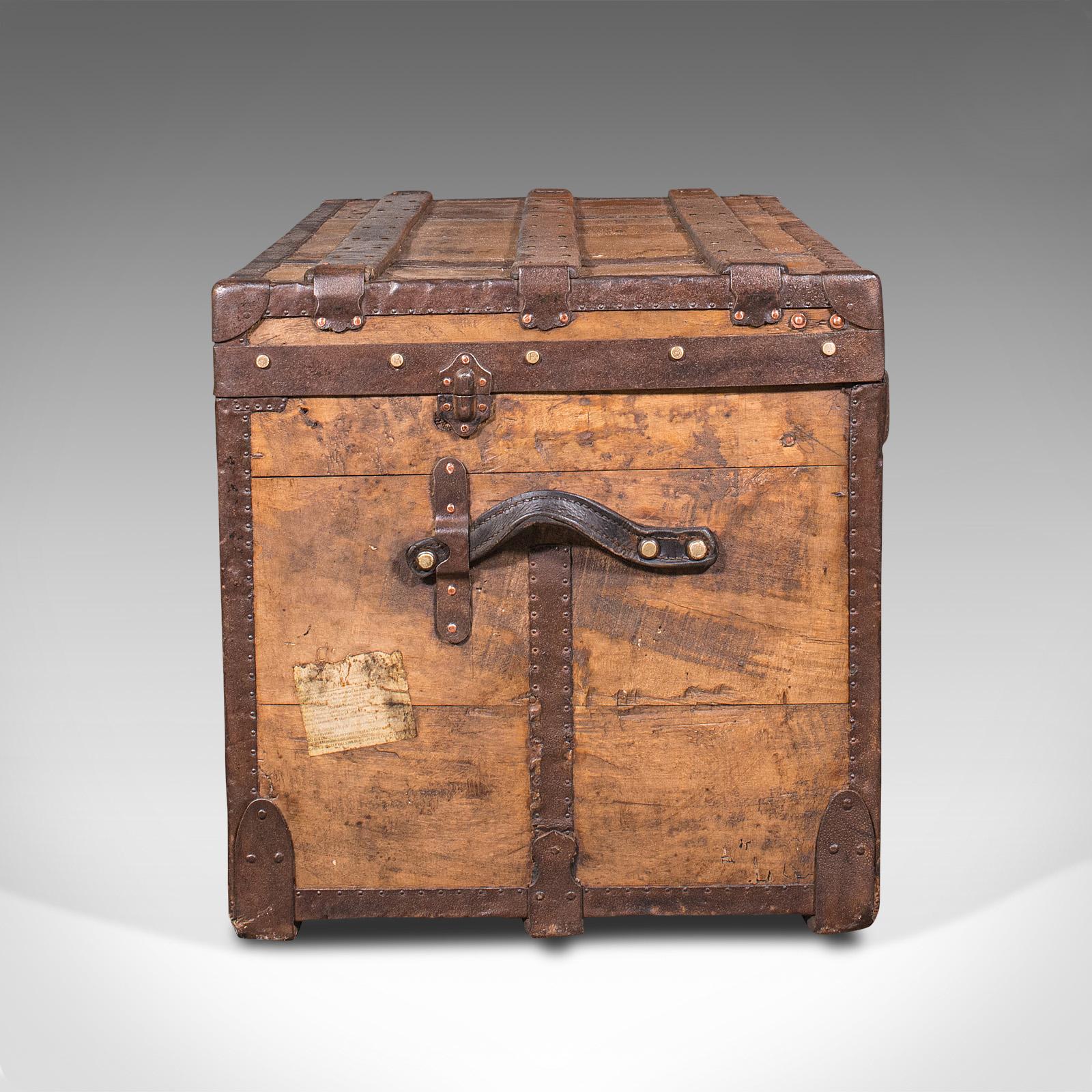 vintage chest trunk