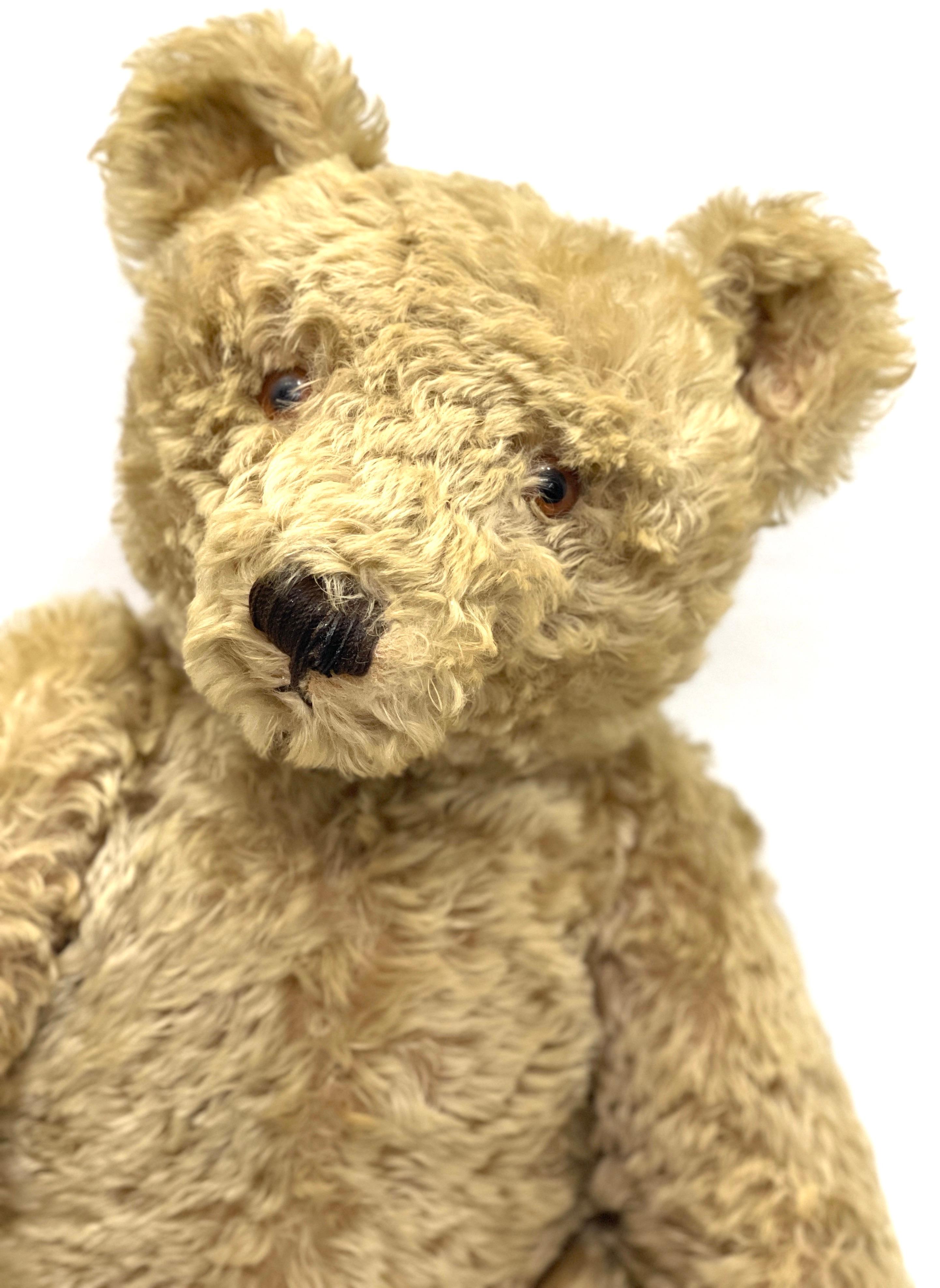 Large Antique Steiff Jointed Teddy Bear, circa 1920, 'Henry' 7