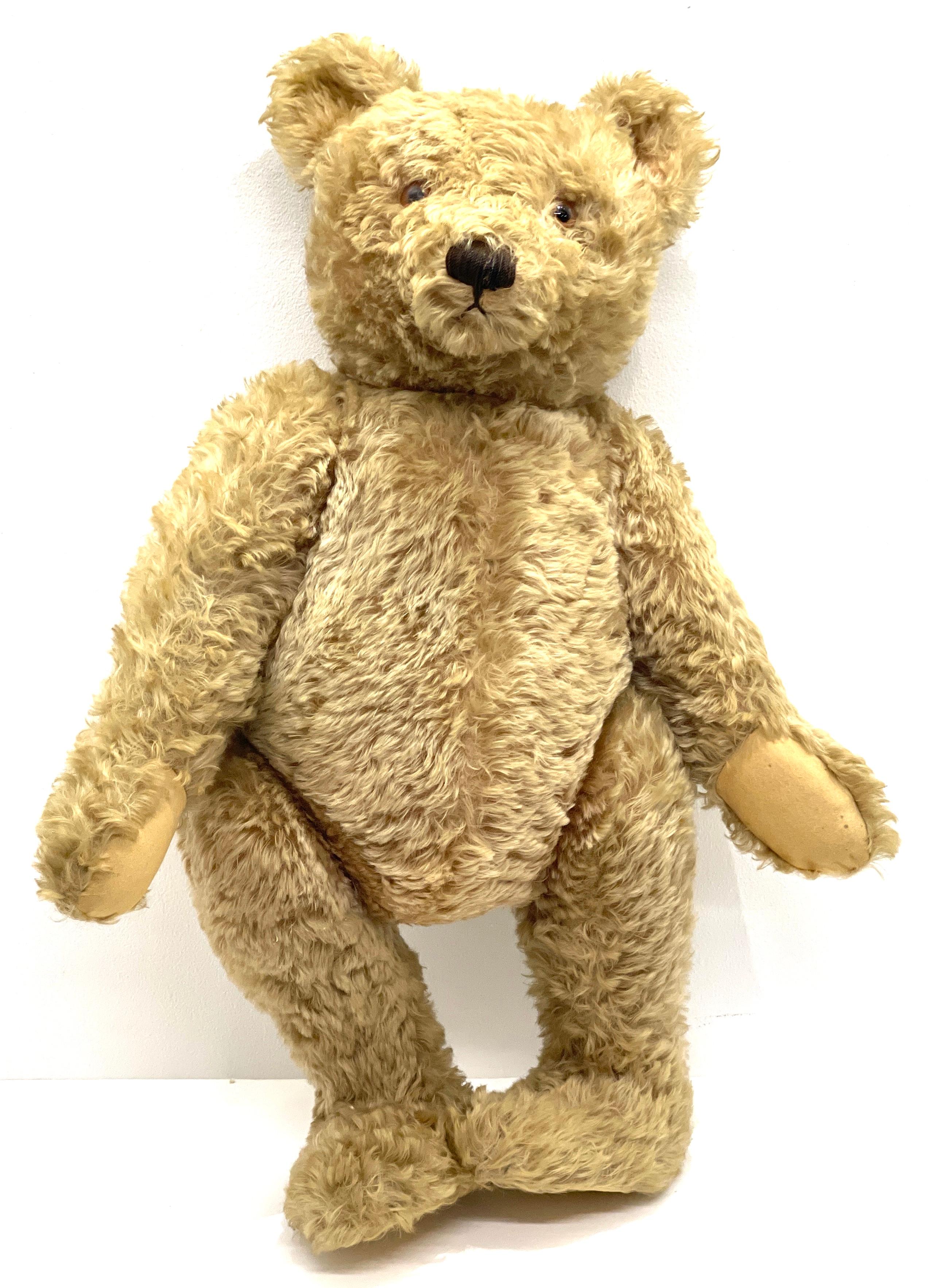 Large Antique Steiff Jointed Teddy Bear Circa 1920 Henry At 1stDibs