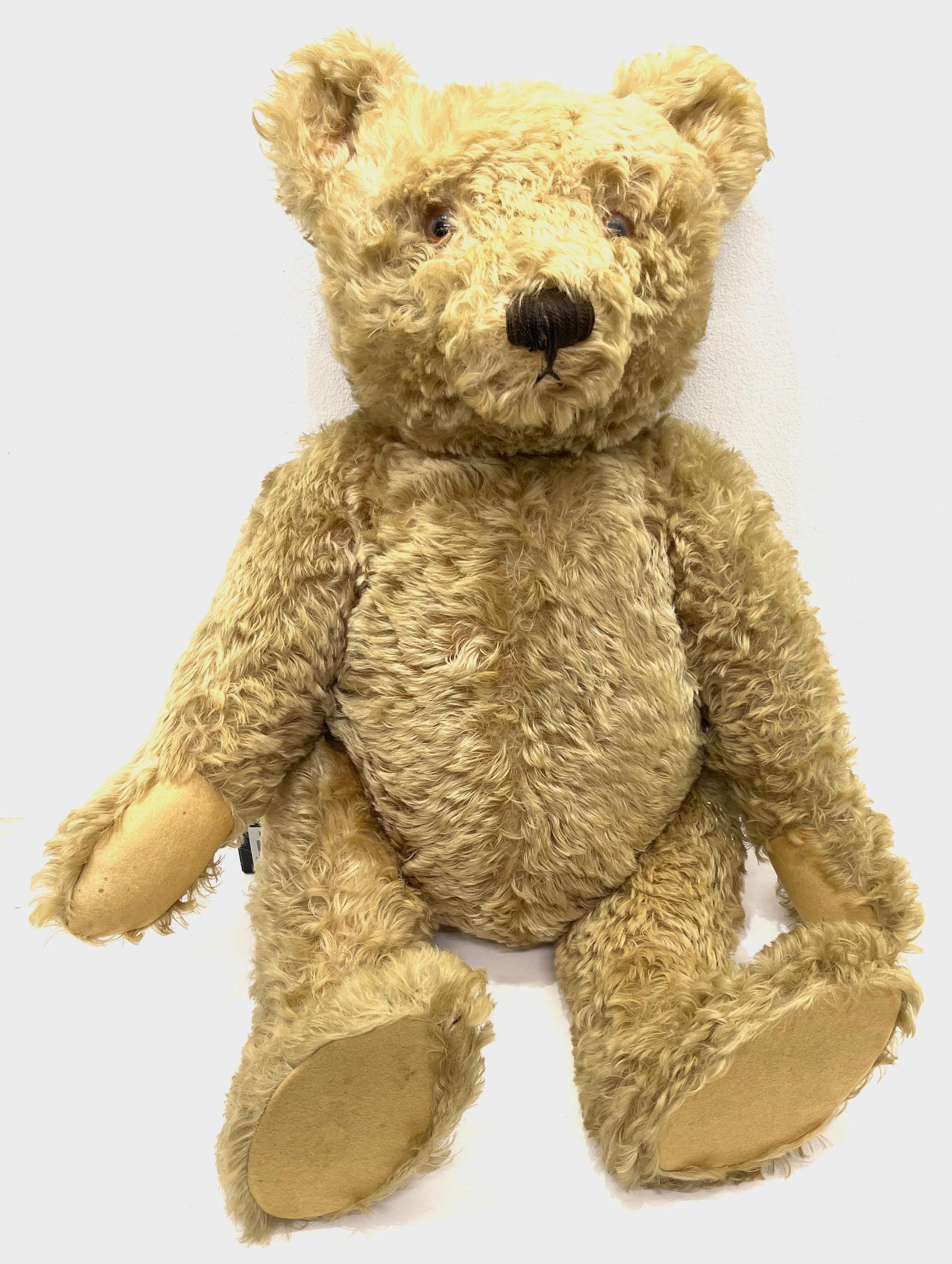 German Large Antique Steiff Jointed Teddy Bear, circa 1920, 'Henry'