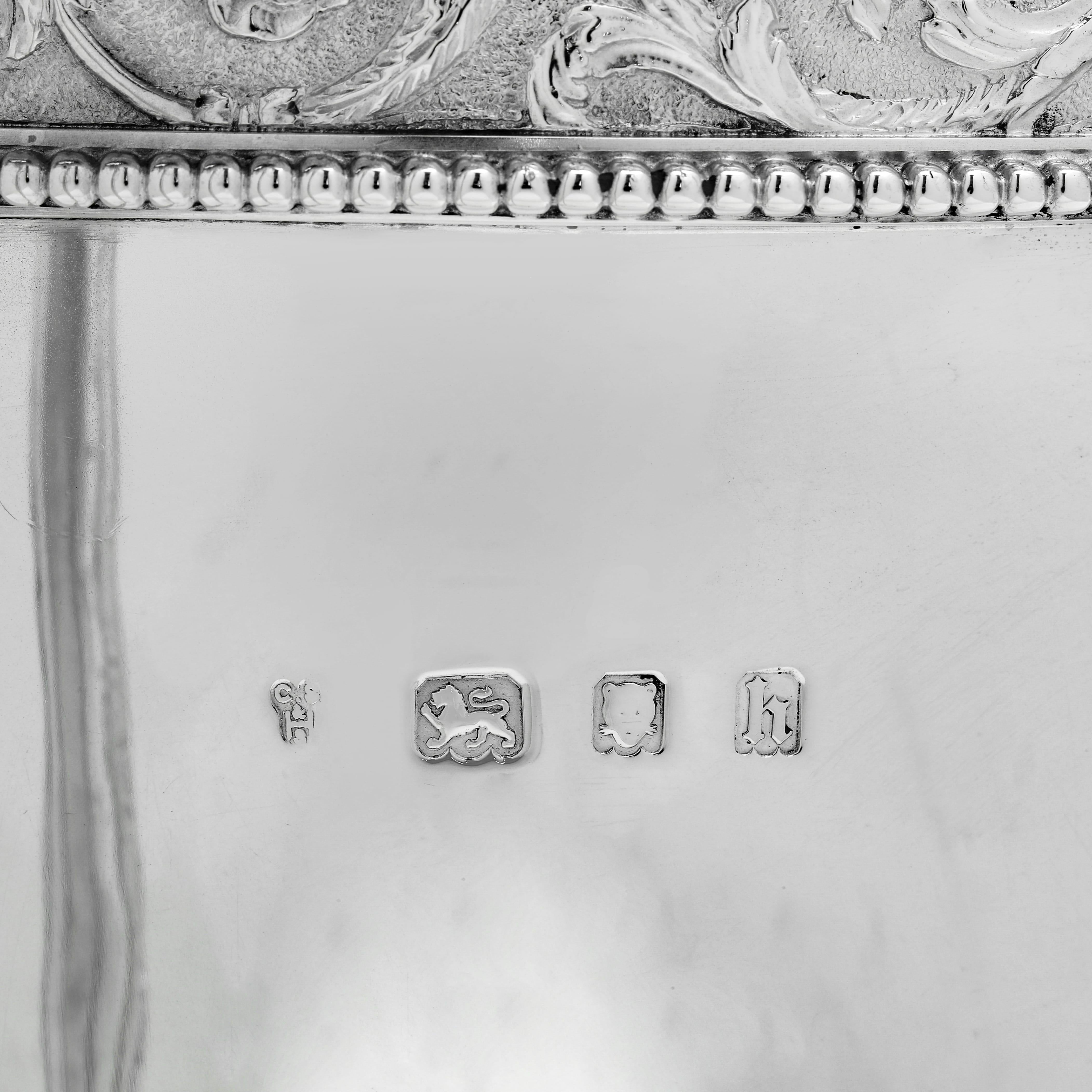 Inizio XX secolo Grande trofeo antico in argento sterling realizzato nel 1923 da Charles Stuart Harris in vendita