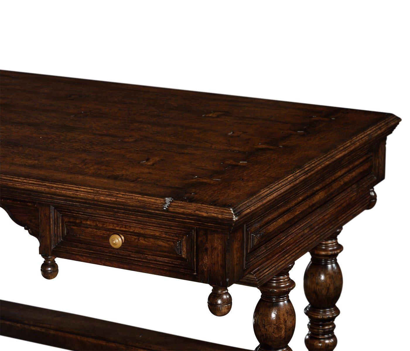 Elizabethan Large Antique Style Desk