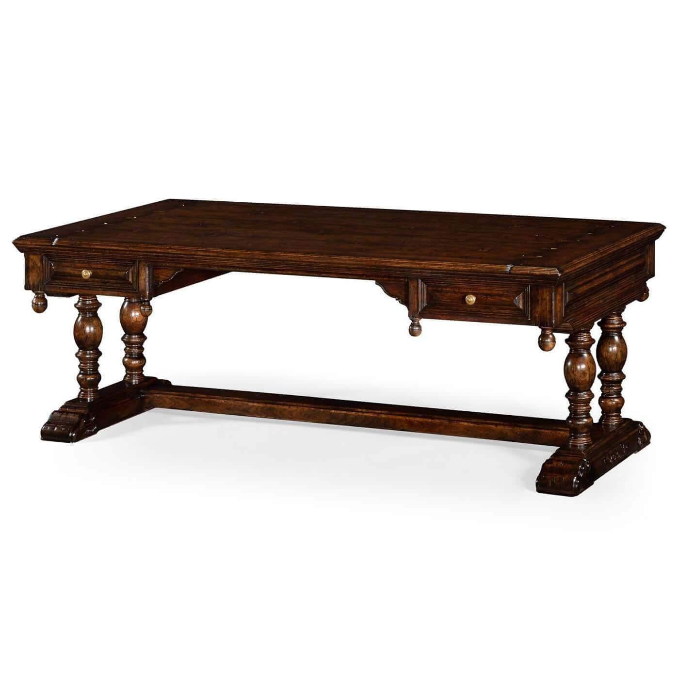 Oak Large Antique Style Desk