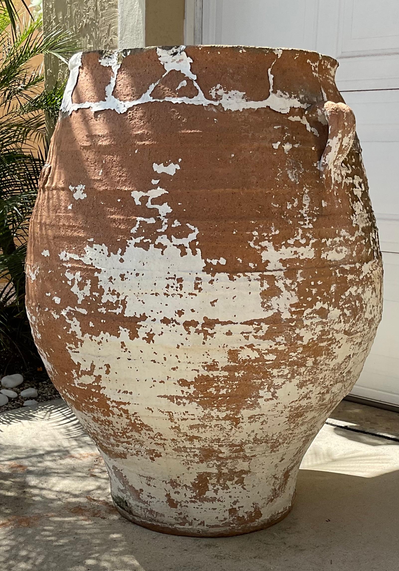 Large Antique Terracotta Jar For Sale 4